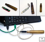 USB memory in a shell casing