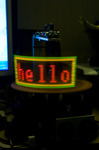 Rotating led display
