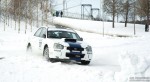Rally event, special test held at Linnunlahti, Joensuu 